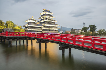 Matsumoto castle in Matsumoto city,Nagono, Japan