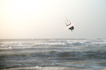 Fototapeta premium Kitesurfer