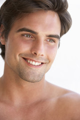 Obraz premium Portrait Of Smiling Young Man