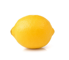 Lemon isolated on white background