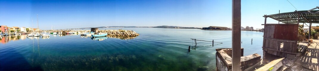 Quartier de la Pointe Courte à Sète