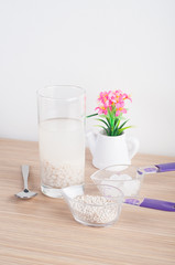 a healthy barley drink