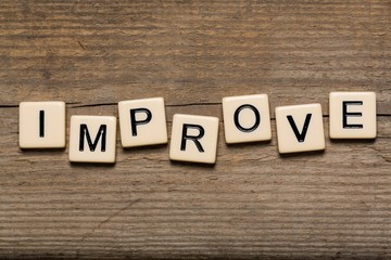 Fototapeta premium Word, done, enhance.