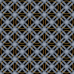 abstract metallic wickerwork pattern