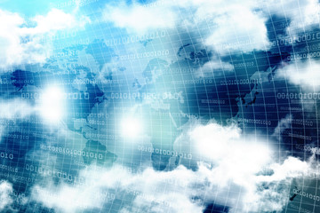 Digital Abstract business background