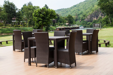 outdoor restaurant