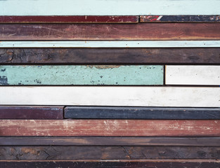 Wooden panel collage craft background