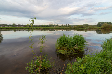 вечер на уральской реке, Россия © 7ynp100