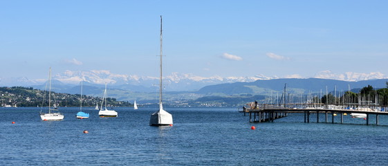 zürich et son lac