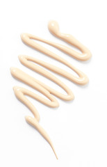 Make up base adstract line on background