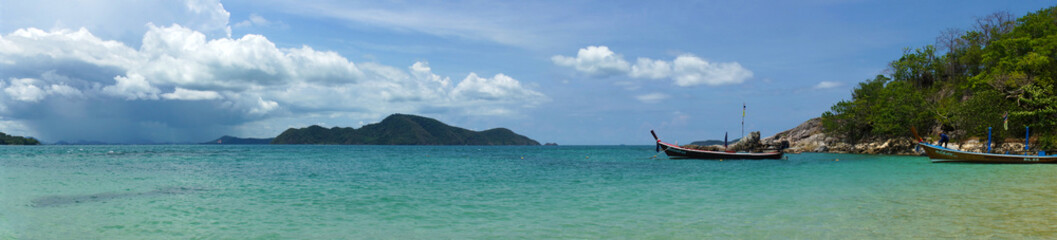Obraz na płótnie Canvas Panorama Bon Island Phuket