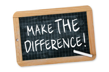 Obraz premium Make the difference