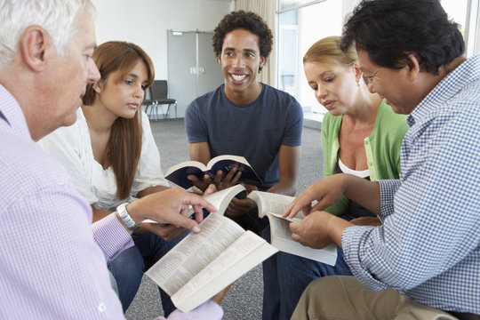 Meeting Of Bible Study Group