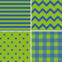 Pattern Collection Vector Seamless Retro Background © GreenOptix