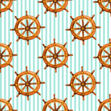 Vector nautical pattern 