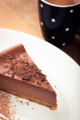 Cake, dessert, slice.