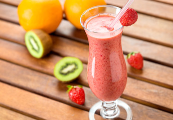 Strawberry smoothie