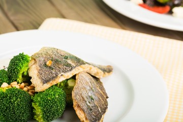 Fish, Grilled, Food.