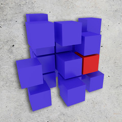 Different cubes
