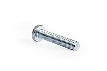 Silvery screw-bolt
