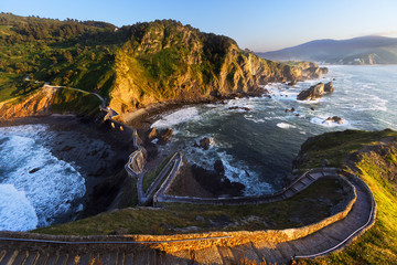 Stairs in San juan de Gaztelugatxe