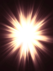 Obraz premium Yellow Burst