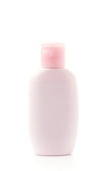 Gel, Foam Or Liquid Soap Plastic Bottle White.