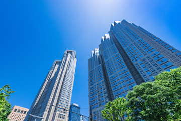 東京　西新宿の高層ビル