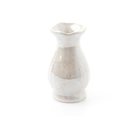 white vase
