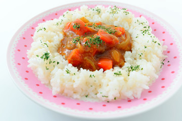 おいしそうなカレーライス