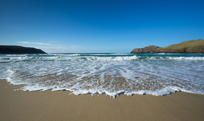 Beach in the Outer Hebrides, Scotland