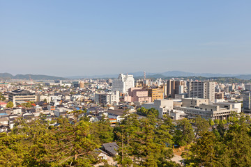 Fototapeta na wymiar Matsue town, Shimane prefecture, Japan