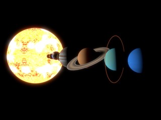 太陽系の惑星達