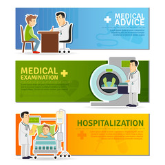Medical Banners Set
