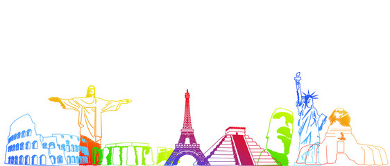 turismo, mondo, monumenti, viaggi, vacanze