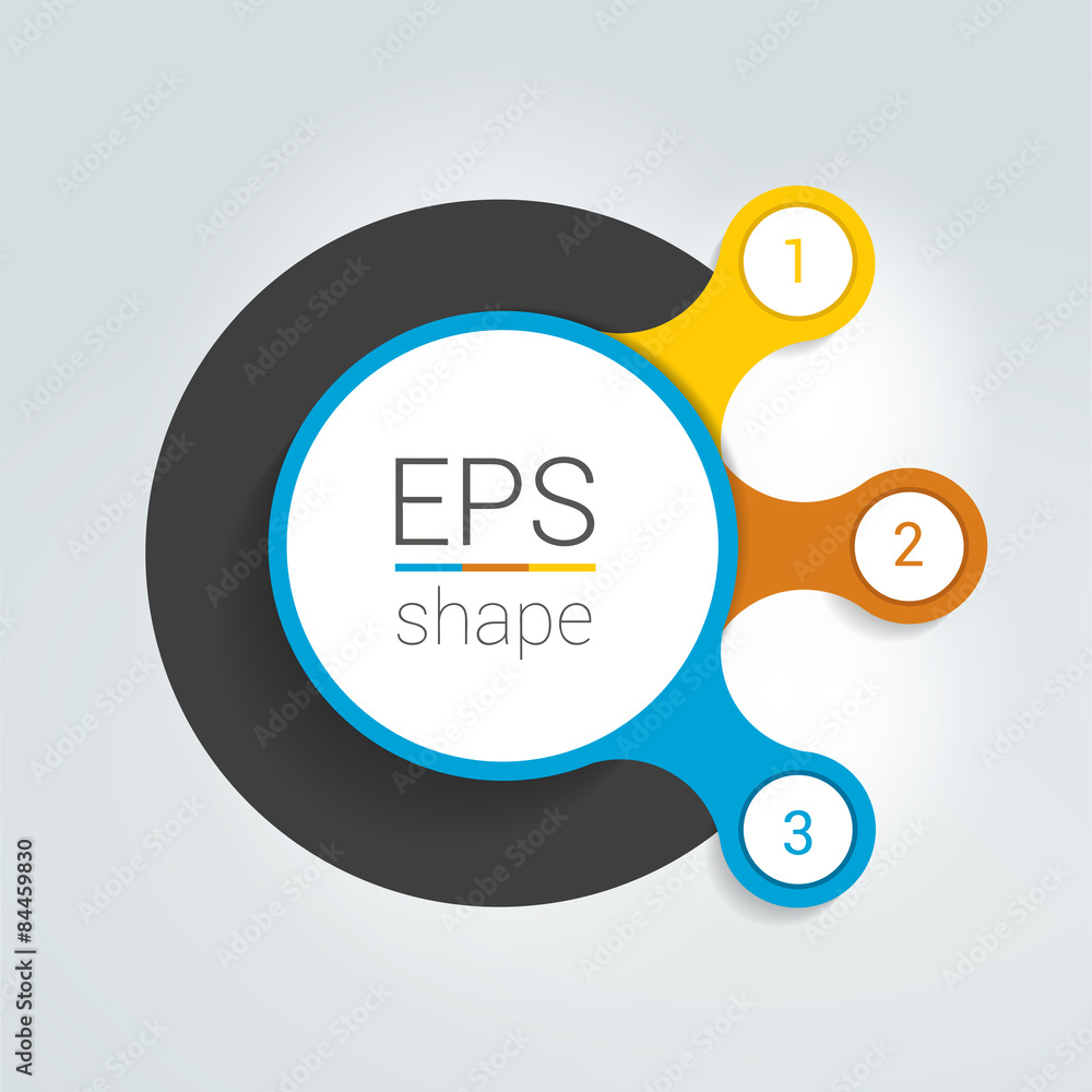Poster flowchart diagram, scheme. infographic element.