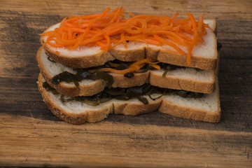 Vegetarian sandwich