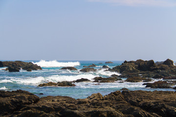 白浜海岸の風景