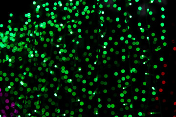 abstract Bokeh lights background