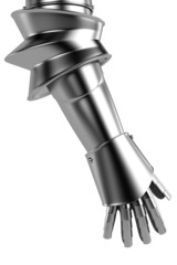 3d render of knights armor