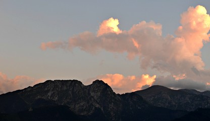 Chmury nad Giewontem © Marta
