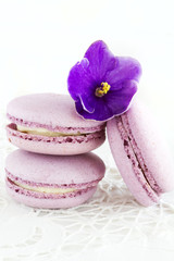 violet macaroon