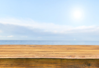 Fototapeta premium empty table