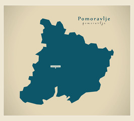 Modern Map - Pomoravlje RS
