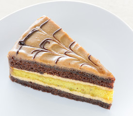 Mocha Pistachio Cake