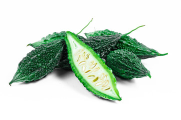 wild bitter gourd, Balsam apple, Balsam pear, Bitter cucumber or