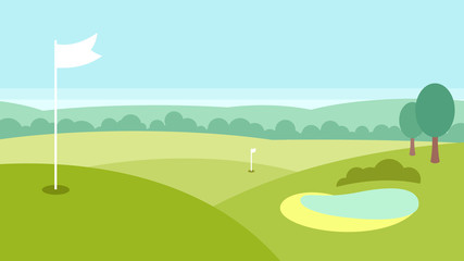 Golf landscape