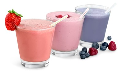 Smoothie, Milk Shake, Fruit.