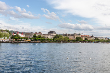 Zurich City in the Switzerland