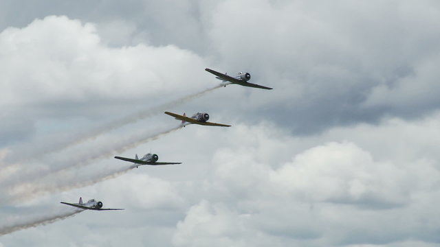 T-6 Texan formation 24 1
